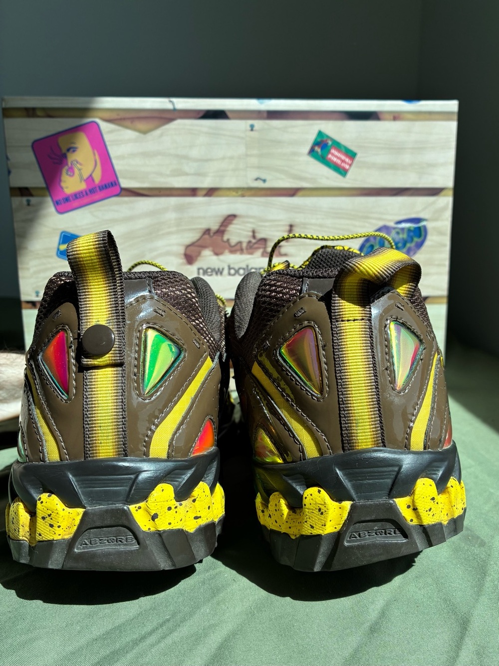 Amine x New Balance “The Mooz" 610 🍌 - Picture 6 of 12